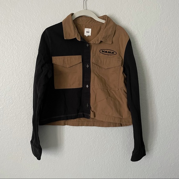 vans color block jacket
